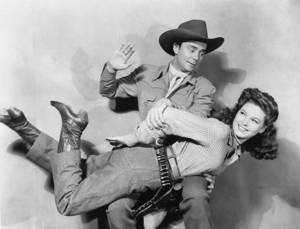 classic movie spanking - RUSSELL HAYDEN SPANKING SHIRLEY PATTERSON 8x10 Photo