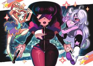 Amethyst Steven Universe Porn Tumblr - As an aspiring artist, this bothers me. Users on Tumblr berated and  attacked a Japanese artist for his interpretation of Garnet. He was accused  of \