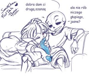 Blueberry Undertail Porn - Undertale: Dodatek do Pierwszej Randki [+18]