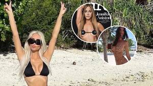 mexico nudist beach girls - Celebrity Bikini Photos 2022: The Best Swimwear Pics So Far | Life & Style