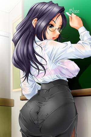 Hot Anime Teacher - Animation