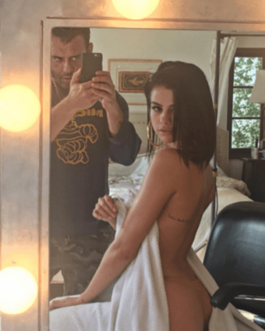 hot selena - Selena Gomez Poses Topless After Kissing The Weeknd â€” Bella Hadid Not  Impressed! - Life & Style | Life & Style