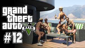 Gta Cartoon Porn - Grand Theft Auto V Walkthrough Part 12 - (Father Son time, and porno boat!)  - YouTube