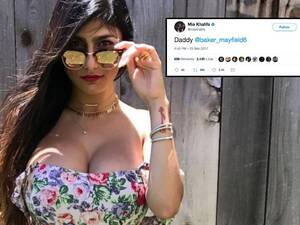 Mia Khalifa 2017 - Mia Khalifa Was Shut Down By Oklahoma Sooners QB Baker Mayfieldâ€‹ | Men's  Health