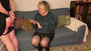 granny otk spanking - Anty's first OTK spanking - At Home with Miss Iceni - ataspanking