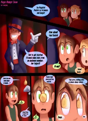 Hypnosis Magic Porn - Magic Monkey Show [LinkLink] - Porn Comic