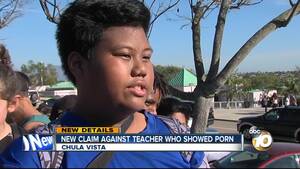 Middle School Teacher Porn - Student describes teacher showing porn to class