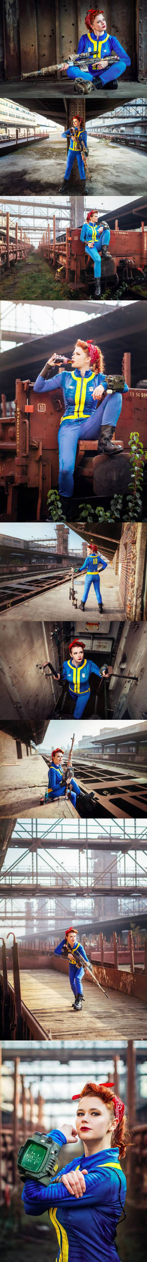 Fallout Cosplay Porn - Someone is already doing Fallout 4 cosplay. (Cosplayer: Baty Alquawen)