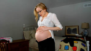 brooke marie pregnant pornstars - Brooke Marie - Hot Blonde Belly Expansion