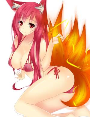 fox girl hentai - Foxfire Ahriâ™¥