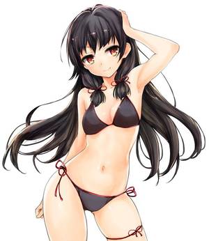 Cute Anime Girl Swimsuit Porn - Anime girl in a swimsuit