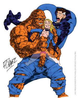 Fantastic Four Cartoon Porn - Comics Idol Pack â€“ 35 â€“ FANTASTIC FOUR | PornExtremal