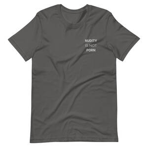 black nudists - Nudity is Not Porn Naturist Nudist True Naturist - Etsy