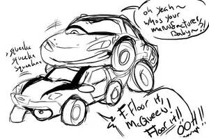 Car Porn Rule 34 - Rule 34 - 1boy 1girls anthro artist request cars (film) disney female first  porn of character first porn of franchise lightning mcqueen male monochrome  pixar rough sketch sally carrera sex sketch | 189866