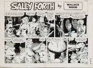 hot cartoon porn sally forth - Wally Wood's \