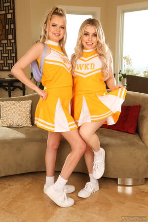 Lesbian Schoolgirl And Cheerleader - Lesbian Cheerleaders Haley Spades & Coco Lovelock Â« Porn Corporation â€“ New  Porn Sites Showcased Daily!