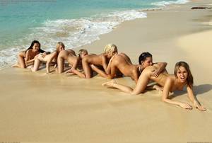 hot naked beach orgy - ... Asian physical traits dominant