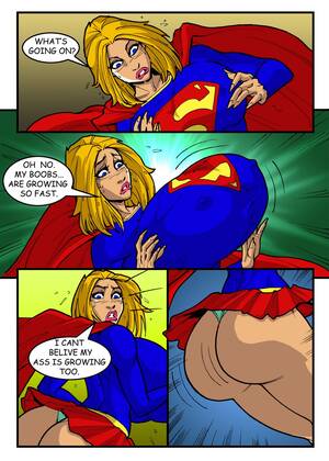 Cartoon Boobs Porn - SuperGirl's Super Boobs - Porn Cartoon Comics