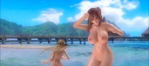 beach cartoon sex game - 3D adult sex game shows busty babes playing on the beach - CartoonPorn.com