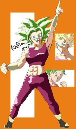 dragon ball sex hard cartoon charcters - Kefla from Dragon Ball Super by 4jof @ twitter.com/4jof - More at