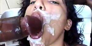 interracial facial cumshots - interracial facial cumshot compilation - Tnaflix.com