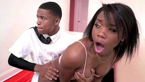 Black Step Sister Porn - Black step siblings having fun while studying - XVIDEOS.COM