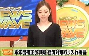 japanese bukkake purple shirt - Bukkake news caster rocket tv japonesa - SEXTVX.COM
