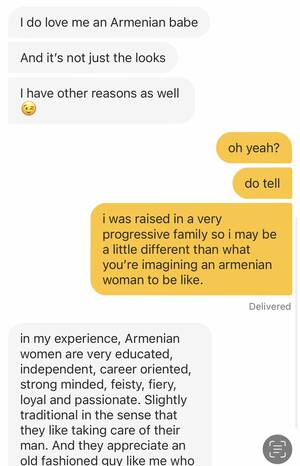 Armenian Family Porn - i do love me an armenian babeâ€ : r/Bumble