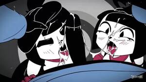 animation porn cartoon - Mime and Dash by Derpixon Straight 2D Animated Cartoon Hentai Rough Blowjob  Deepthroat Clown girl FYE watch online or download