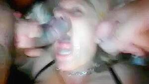 milf mouth gangbang - MILF Wife Wild Gangbang Orgy with Multiple Facials and Cum in Mouth |  AREA51.PORN