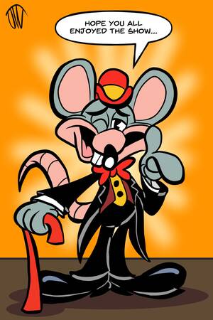 Chuck E Cheese Porn - 2742 - safe, artist:joeywaggoner, chuck e. cheese, mammal, mouse, rodent,  anthro, bottomwear, bow tie, clothes, front view, hat, high res, pants,  sad, shoes, solo, suit, tail, tuxedo, walking cane - Furbooru