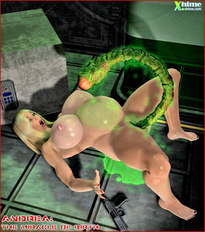 Man Giving Birth Porn Anime - ... picture #2 ::: Horny babe giving birth to a monster - cartoon tentacle  ...