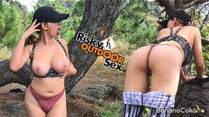 big tits outdoor public - Risky Outdoor Sex in the Forest Cum Huge Tits - Pornhub.com