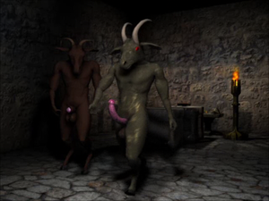 Goat Demon Porn 3d - Rule 34 - 3d demon dungeon erection goat male male only monster penis  rastakax | 3383512