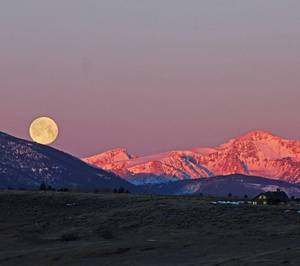 Moon Shadow Porn - Full Moon over the Beartooth Mountains Photo by Jeff Carroll â€” National  Geographic Your Shot