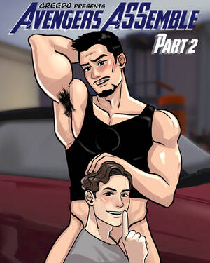 Iron Avengers Porn Comic - ENG] Creedo (CreedoArt) â€“ Marvel Comics: Avengers ASSemble 2 (Iron Man Tony  Stark x Spider-Man Peter Parker) - Read Bara Manga Online