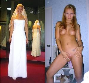 asian dressed undressed brides - It's true when they say that every bride is beautiful â€“ no doubt about it.  But how about seeing her naked too? Here's yet another dressed-undressed  pic of a ...