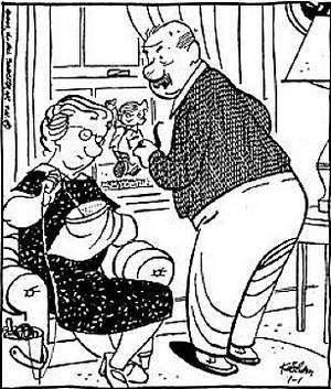 Elderly Sex Cartoons - For starters, the manual stars an elderly couple who resemble the neighbor  couple from Dennis the Menace...and let's just say that in this booklet, ...