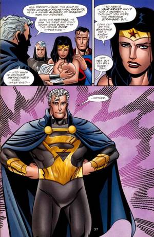 Atom Wonder Woman Porn - Superman, Wonder Woman, godfather Batman and Jonathan