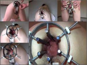 extreme anal speculum - Bdsm Medical Exam | Speculum - Brutal Anal Speculum Huge Anus Gape Asian  Girl