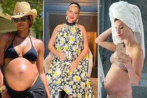 Ana Porn Disney Pregnant - Pregnant celebrities 2020: Stars expecting a baby