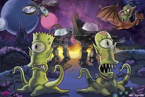 3d monster forced toon porn - Every 'The Simpsons' 'Treehouse of Horror' episode, ranked