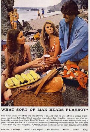 nude beach classic - Playboy â€“ Vintage Ads from 1958 to 1974 | CJMS Communications