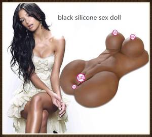 3d black boobs - Drop ship african black silicone sex dolls for men with big breast porn  adult sex toys