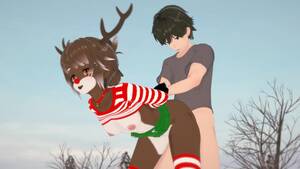 Gay Christmas Furry Reindeer Porn - Holiday Hentai 3D Furry - Reindeer Girl - Pornhub.com