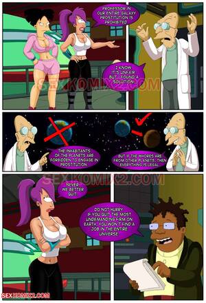 Futurama Professor Porn - Futurama: Interplanetary Sex Porn Comic english 04 - Porn Comic