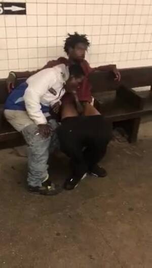 Homeless Porn Black - Two homeless black men having oral fun at a subway station - Videos -  Spycock.com