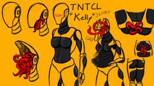 Kelly Tentacle Porn - g4 :: Kelly the voracious tentacle-robot-thing by incendiumursa