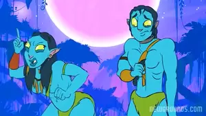 avatar cartoon boobs sex - Hot Na'vi Sex - ANIMATION Avatar | xHamster