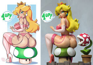 3d Princess Peach Porn - PEACH PRINCESS 3D model 3D printable | CGTrader